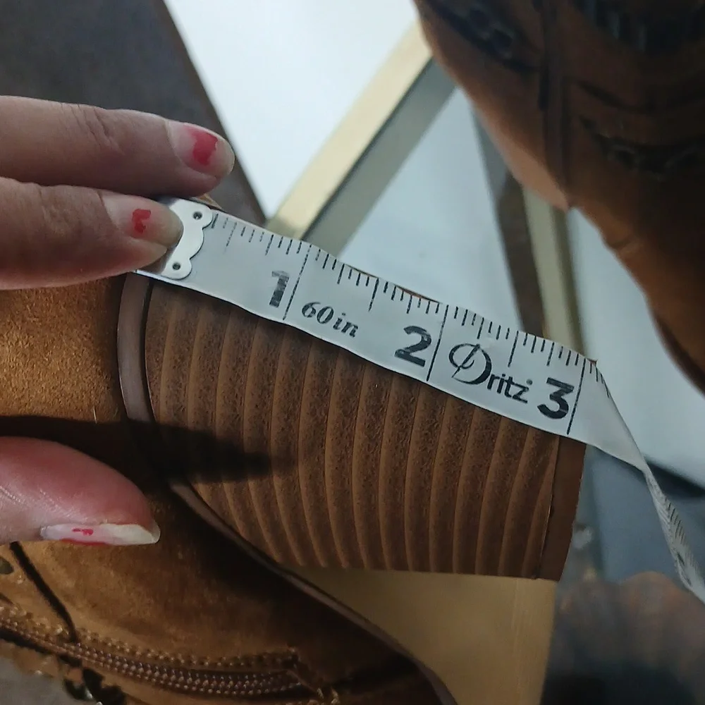 JustFab Kualeah Chain Strap Ankle Boots Size 9 - Picture 14 of 15